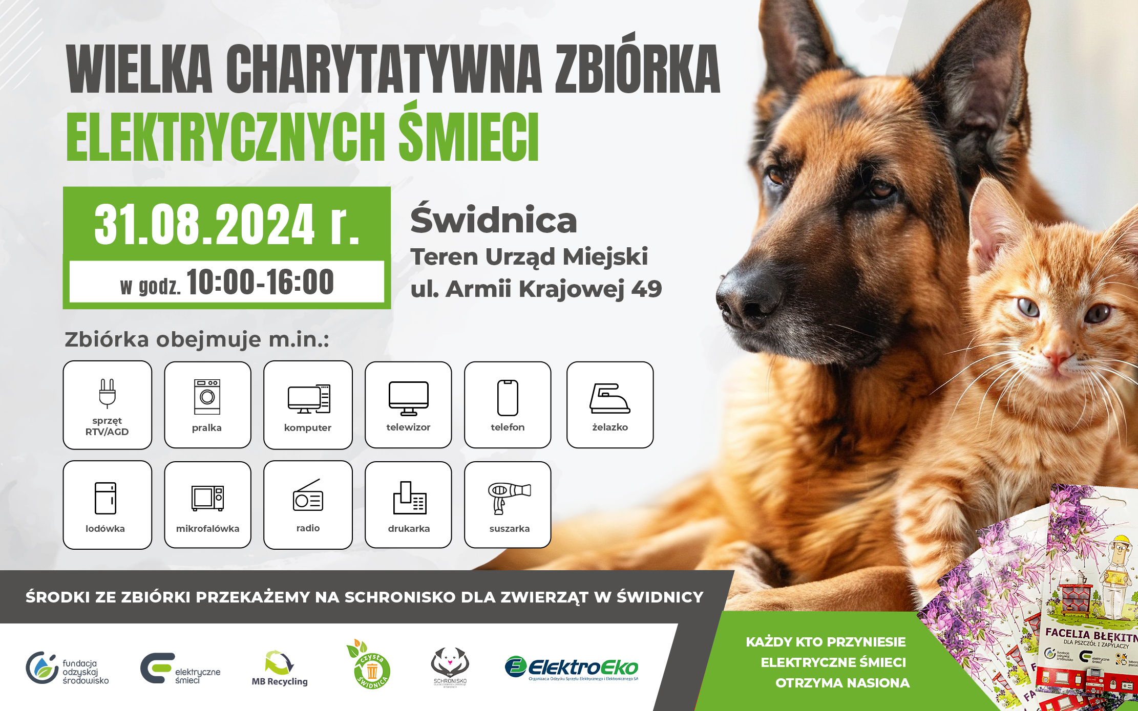 Zbiórka elektrośmieci 23 marca 2024