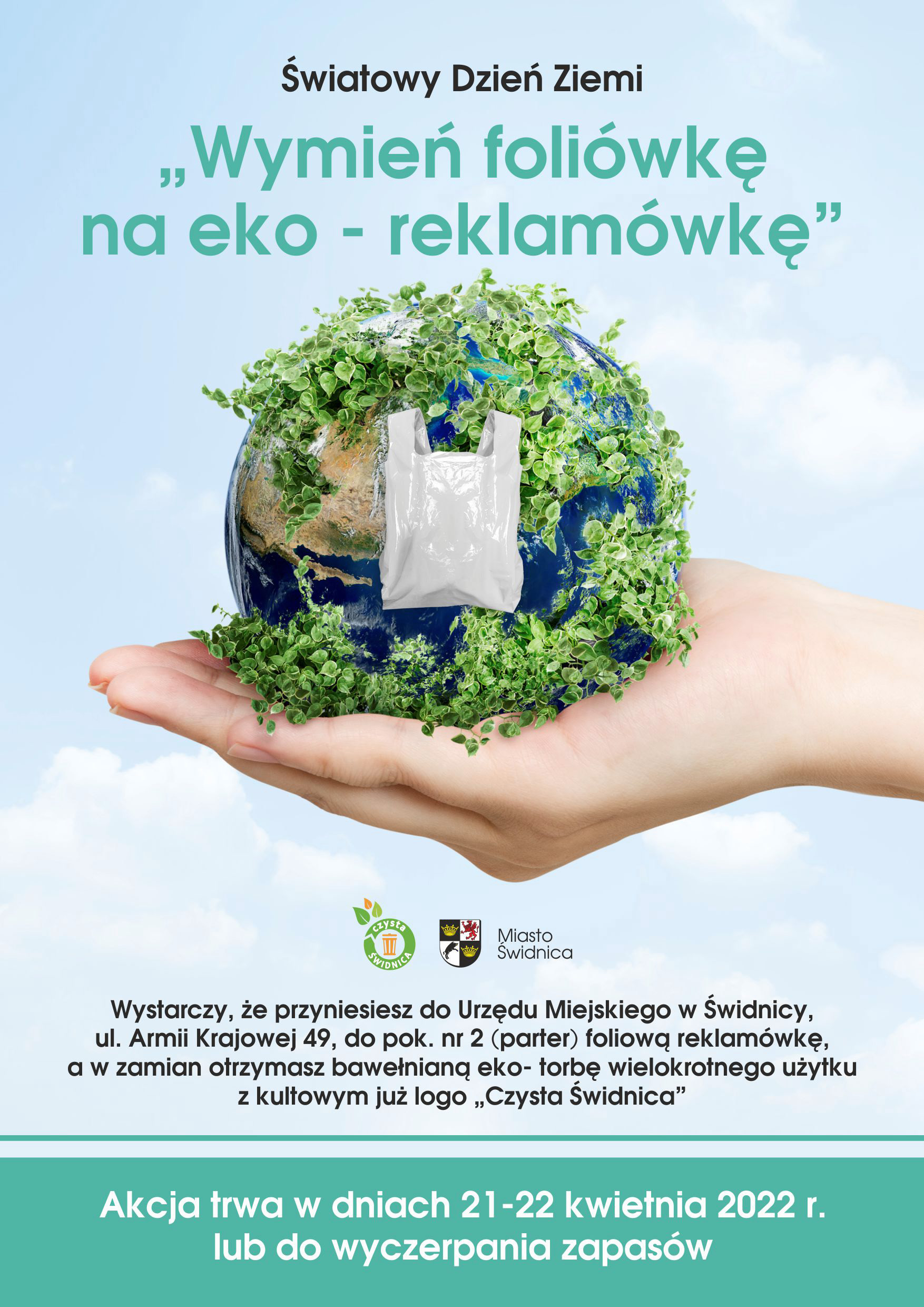 WYMIEŃ FOLIÓWKĘ NA EKO REKLAMÓWKĘ