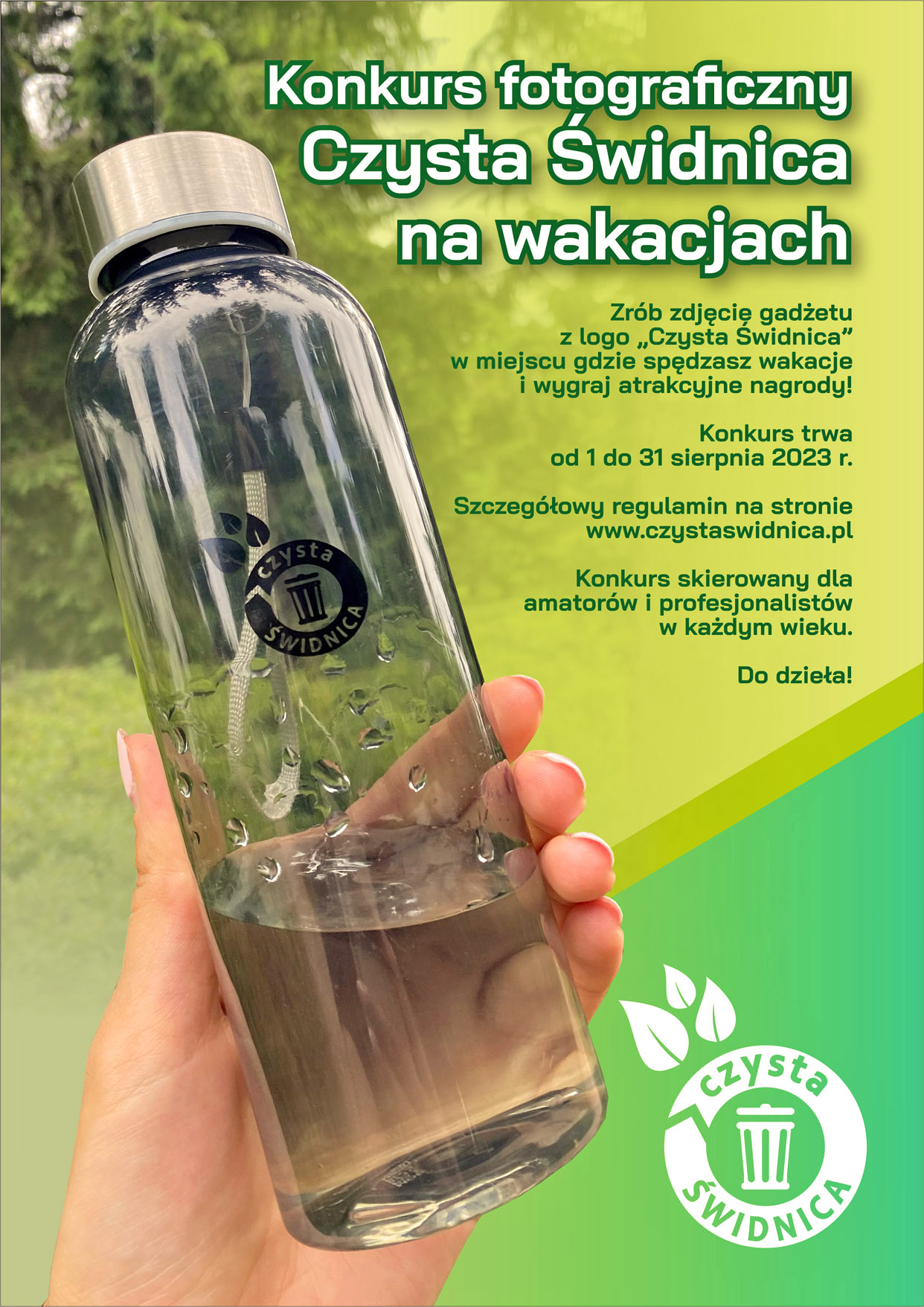 Konkurs fotograficzny Czysta Świdnica na wakacjach