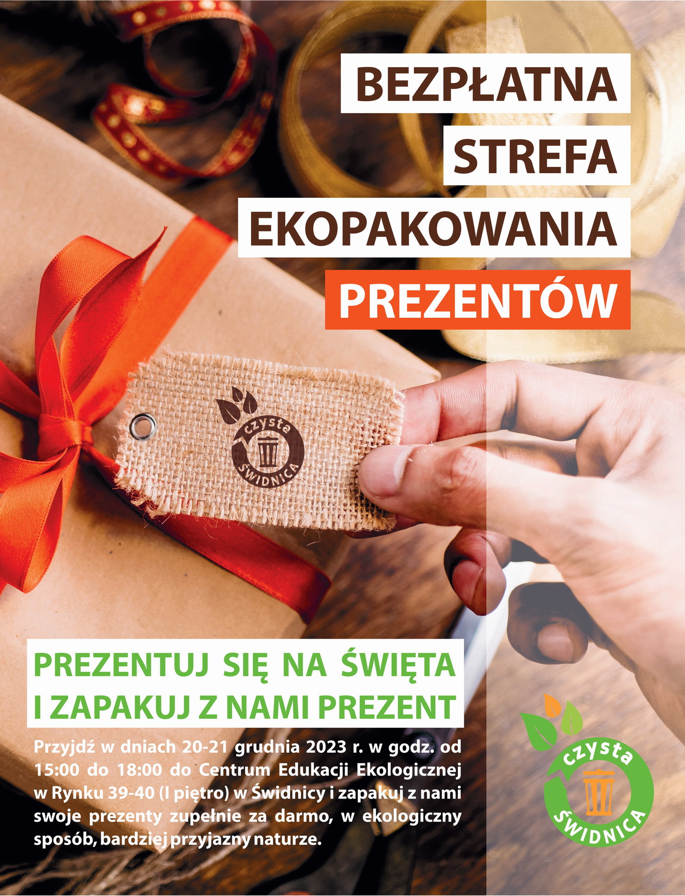 Bezpłatna strefa Ekopakowania Prezentów